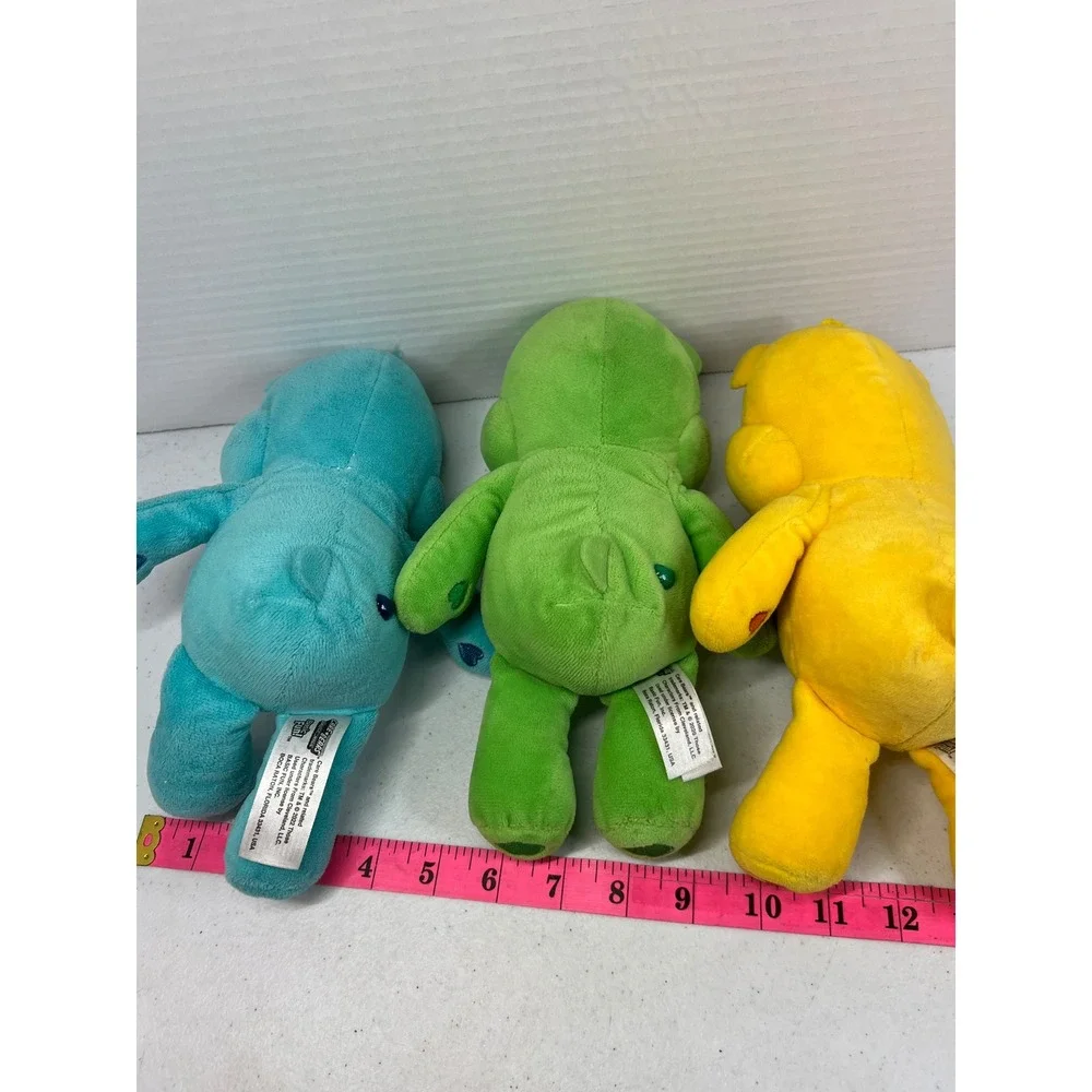 Care Bears Unlock the Magic Plush Lot Bedtime Good Luck Funshine Bear 9 Inch